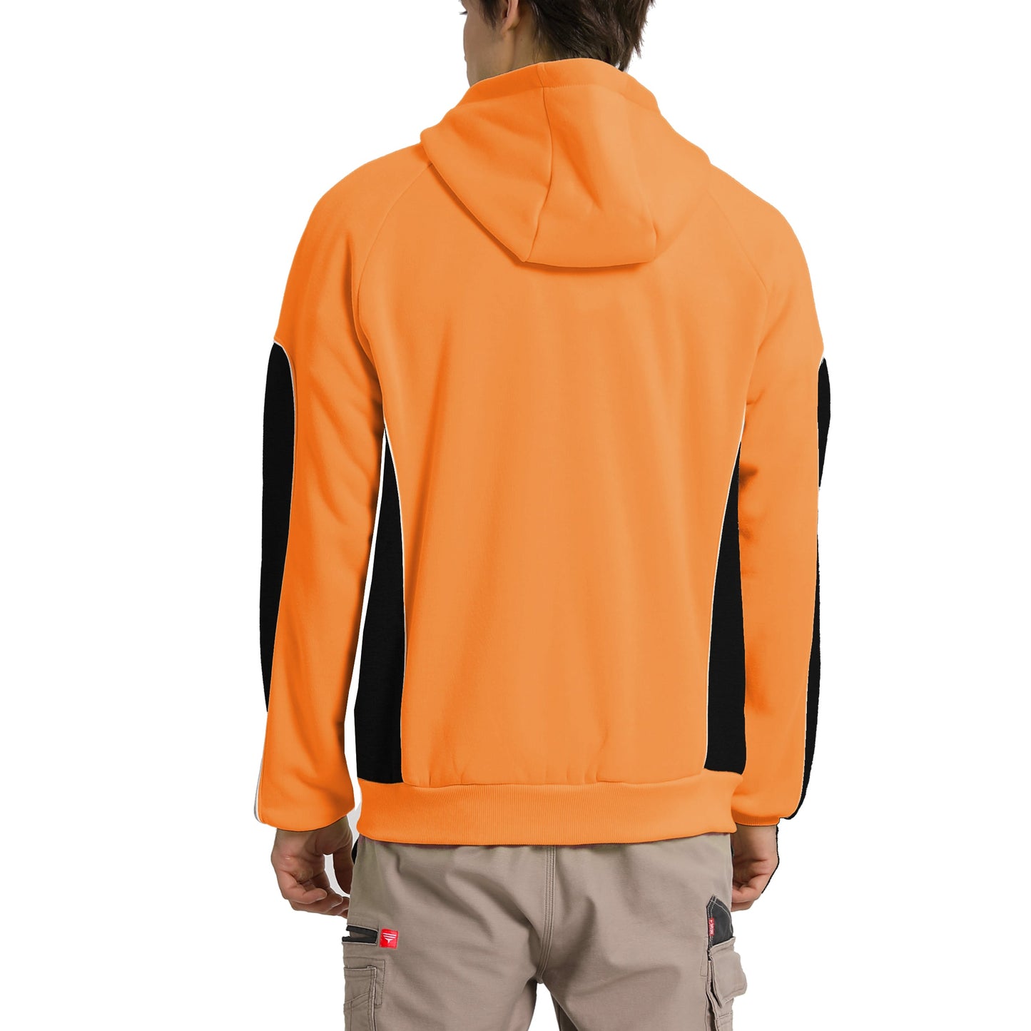 "Custom Hi Vis Hoodie Add Your Logo – Big Bee Workwear - NS PROMO"