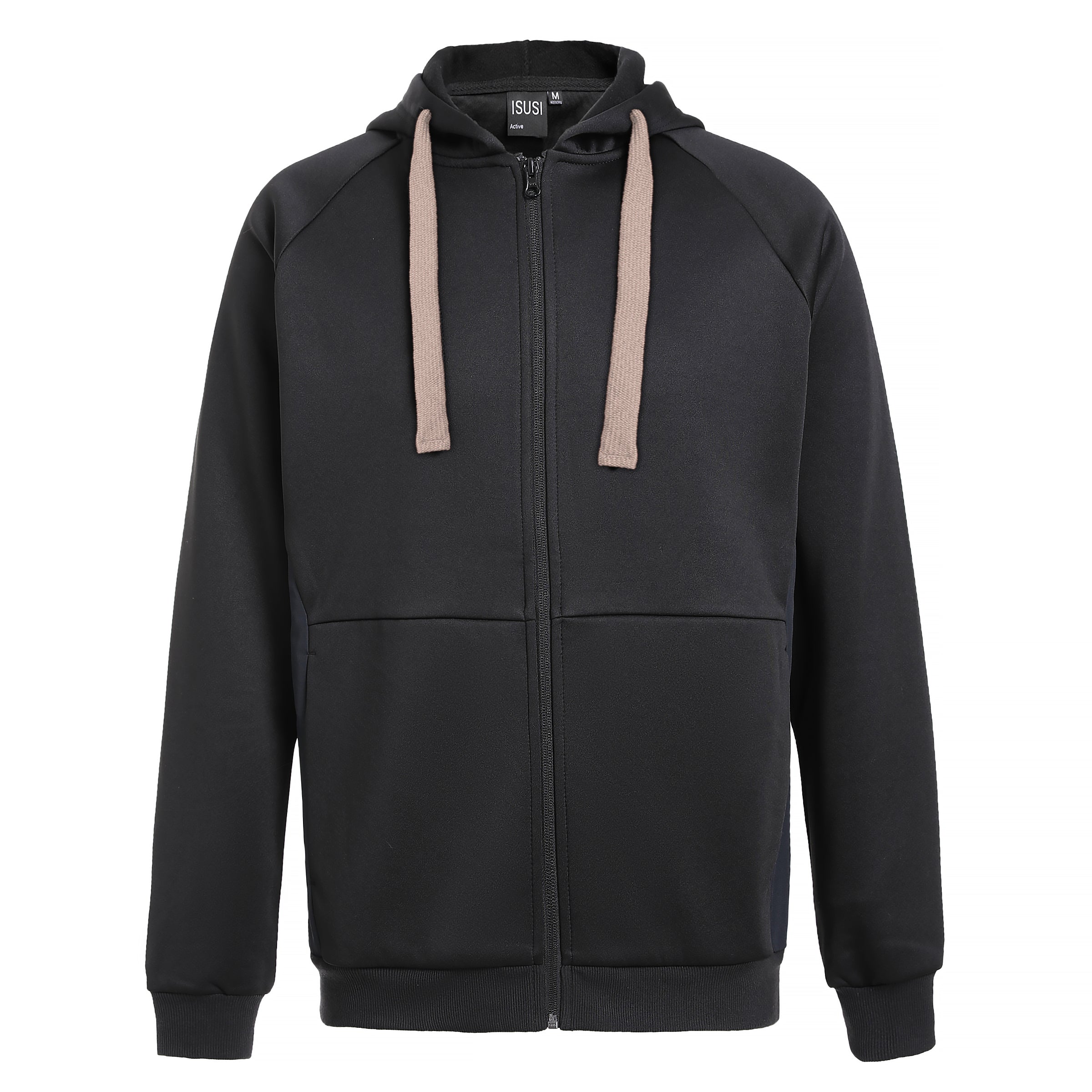 "Custom Womens Contrast Zip Hoodie Add Your Logo – ISUSI - NS PROMO"