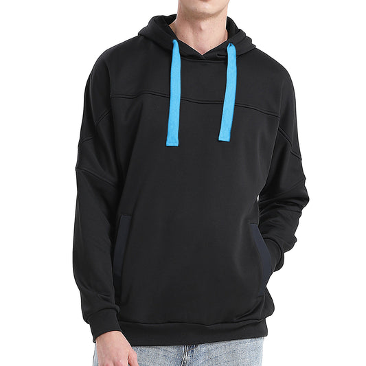 "Custom Contrast Pullover Hoodie Add Your Logo – ISUSI Oversized - NS PROMO"