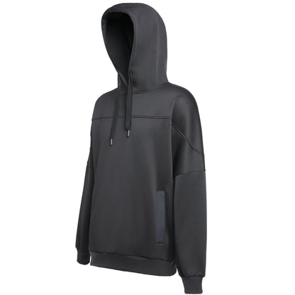 "Custom Contrast Pullover Hoodie Add Your Logo – ISUSI Oversized - NS PROMO"