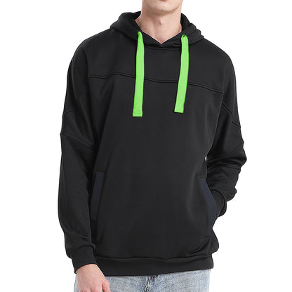 "Custom Contrast Pullover Hoodie Add Your Logo – ISUSI Oversized - NS PROMO"