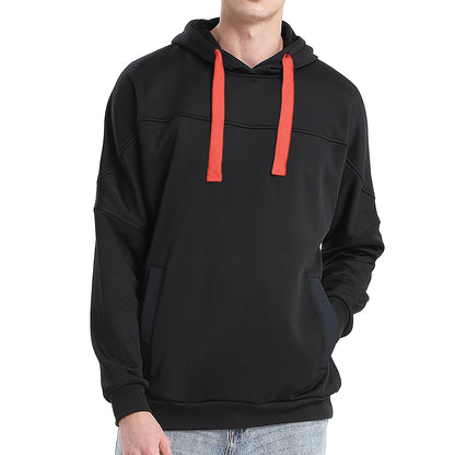 "Custom Contrast Pullover Hoodie Add Your Logo – ISUSI Oversized - NS PROMO"