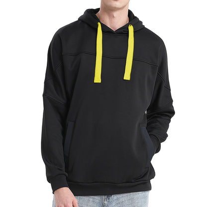 "Custom Contrast Pullover Hoodie Add Your Logo – ISUSI Oversized - NS PROMO"