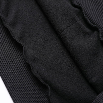 "Custom Contrast Pullover Hoodie Add Your Logo – ISUSI Oversized - NS PROMO"