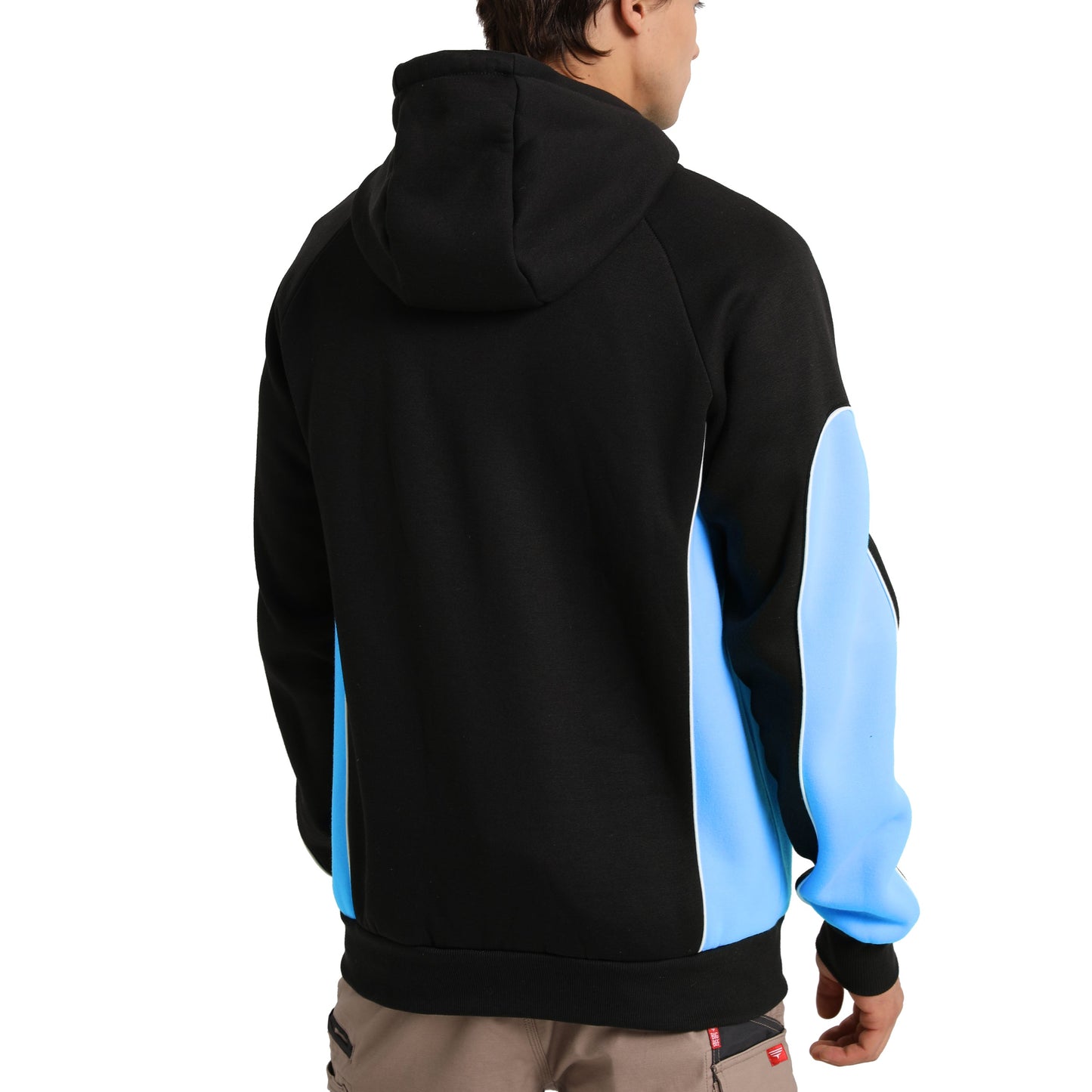 "Custom Panel Zip Hoodie Jumper Add Your Logo – Big Bee - NS PROMO"