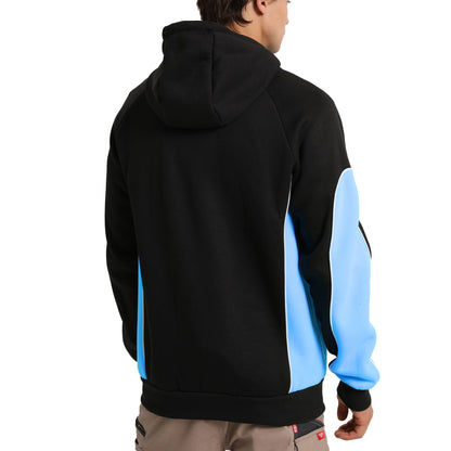 "Custom Panel Zip Hoodie Jumper Add Your Logo – Big Bee - NS PROMO"