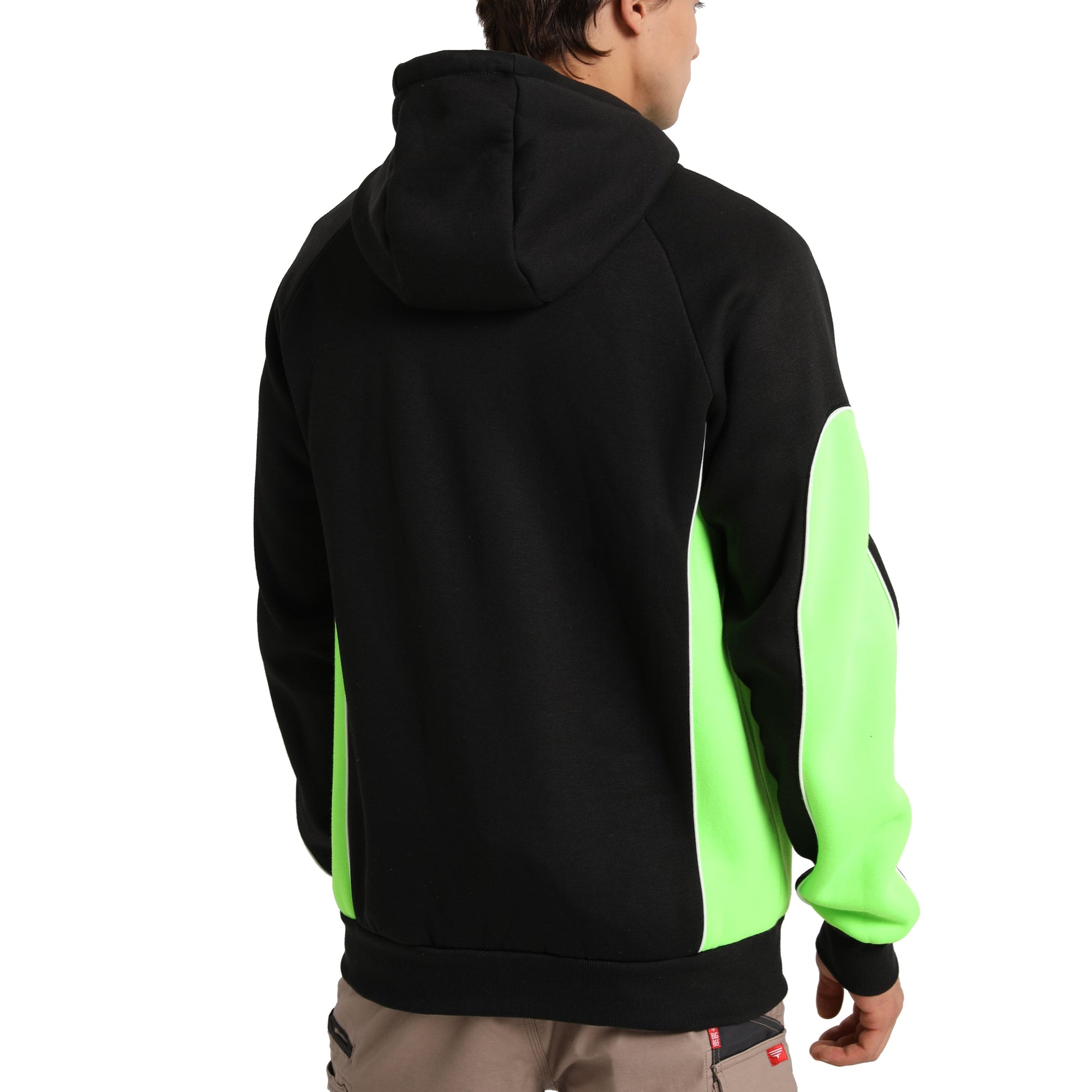 "Custom Panel Zip Hoodie Jumper Add Your Logo – Big Bee - NS PROMO"