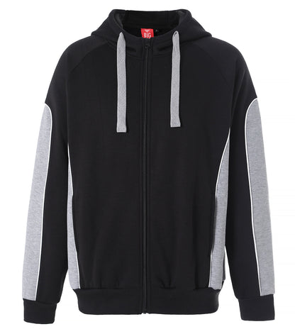 "Custom Panel Zip Hoodie Jumper Add Your Logo – Big Bee - NS PROMO"