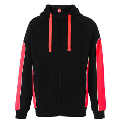 "Custom Panel Zip Hoodie Jumper Add Your Logo – Big Bee - NS PROMO"