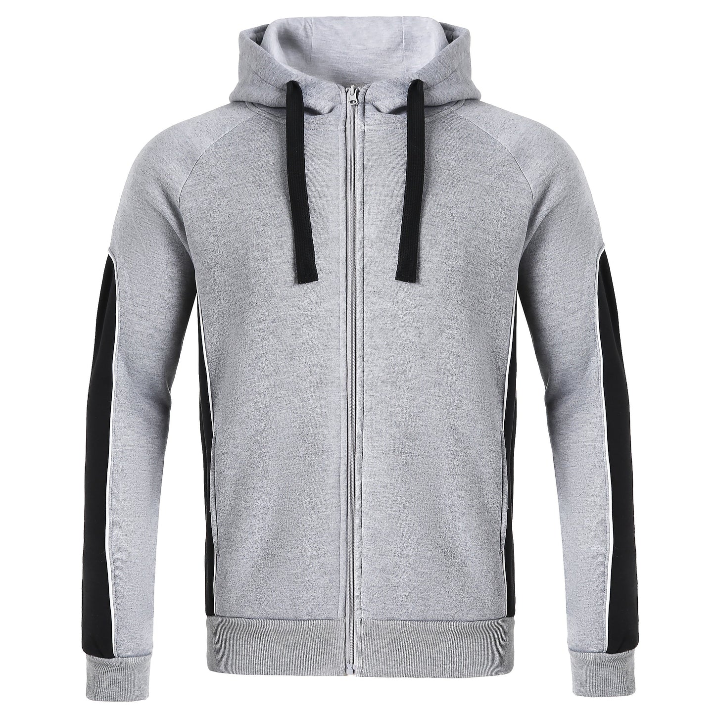 "Custom Panel Zip Hoodie Jumper Add Your Logo – Big Bee - NS PROMO"