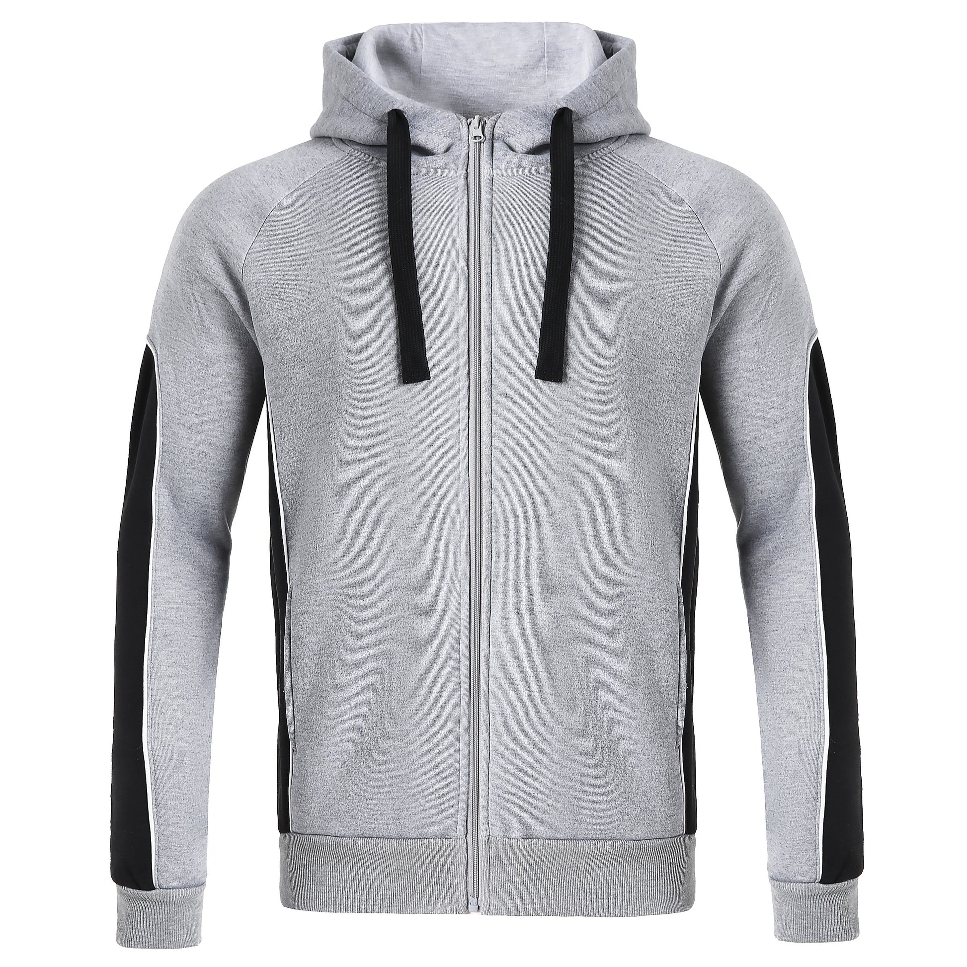 "Custom Panel Zip Hoodie Jumper Add Your Logo – Big Bee - NS PROMO"