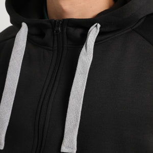 "Custom Panel Zip Hoodie Jumper Add Your Logo – Big Bee - NS PROMO"