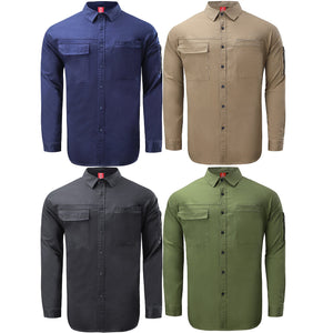 "Custom Mens PULSE Work Shirt – Logo Printing & Embroidery | NS Promo - NS PROMO"