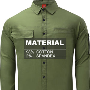 "Custom Mens PULSE Work Shirt – Logo Printing & Embroidery | NS Promo - NS PROMO"