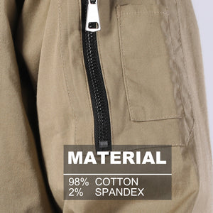 "Custom Mens Stretch Cotton Work Shirt – Logo Embroidery & Printing | NS Promo - NS PROMO"