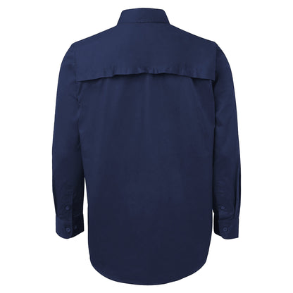 "Custom Mens Cotton Drill Work Shirt – Logo Embroidery & Printing | NS Promo - NS PROMO"