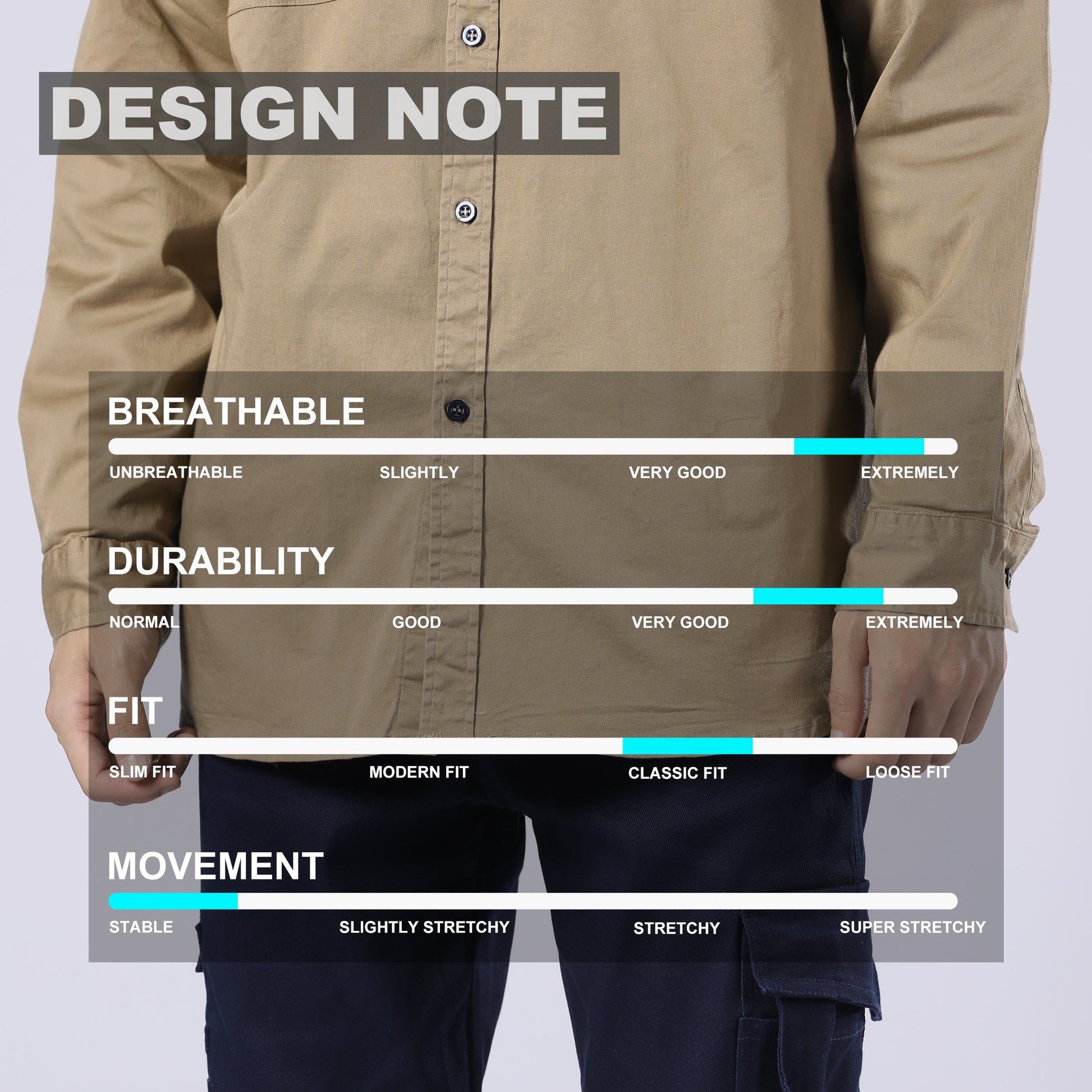 "Custom Mens Cotton Drill Work Shirt – Logo Embroidery & Printing | NS Promo - NS PROMO"