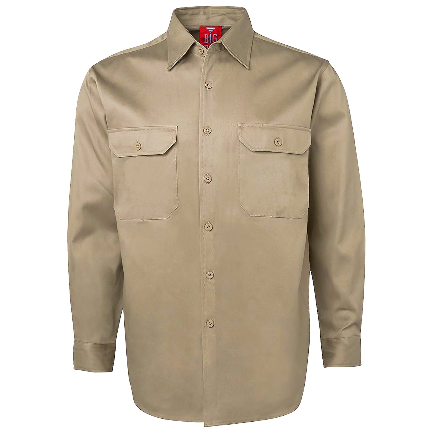 "Custom Mens Cotton Drill Work Shirt – Logo Embroidery & Printing | NS Promo - NS PROMO"