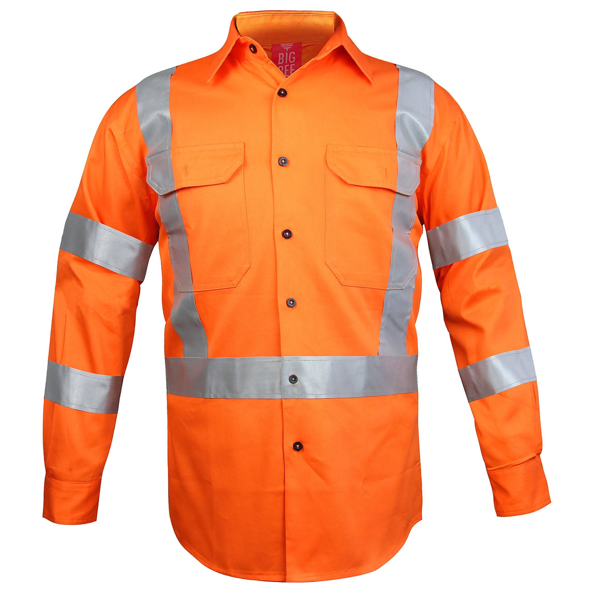 "Custom Hi Vis Rail Compliant Work Shirt – Embroidery & Printing | NS Promo - NS PROMO"
