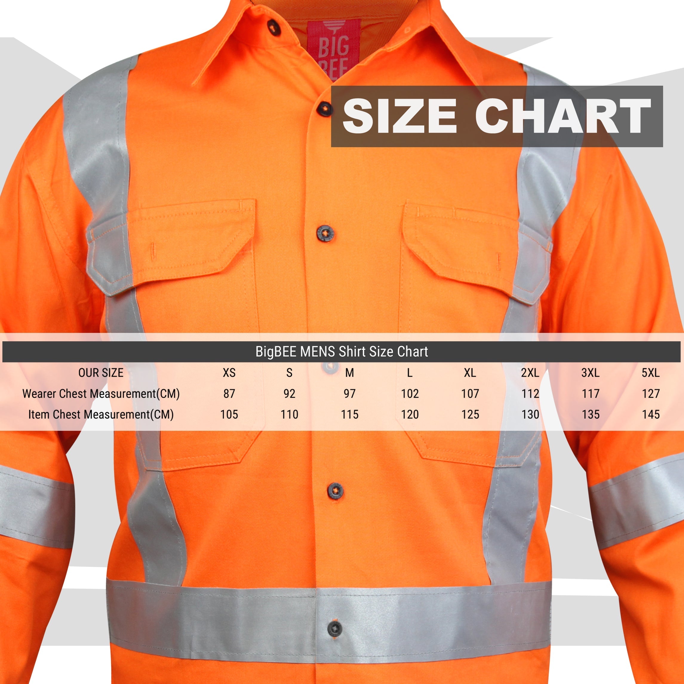 "Custom Hi Vis Rail Compliant Work Shirt – Embroidery & Printing | NS Promo - NS PROMO"