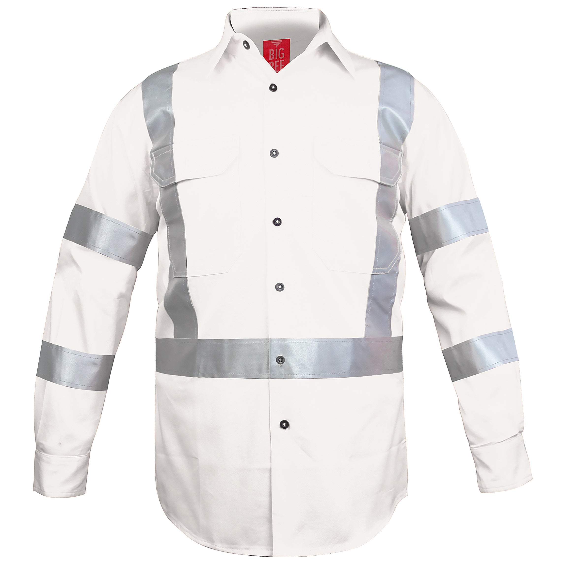 "Custom Hi Vis Rail Compliant Work Shirt – Embroidery & Printing | NS Promo - NS PROMO"
