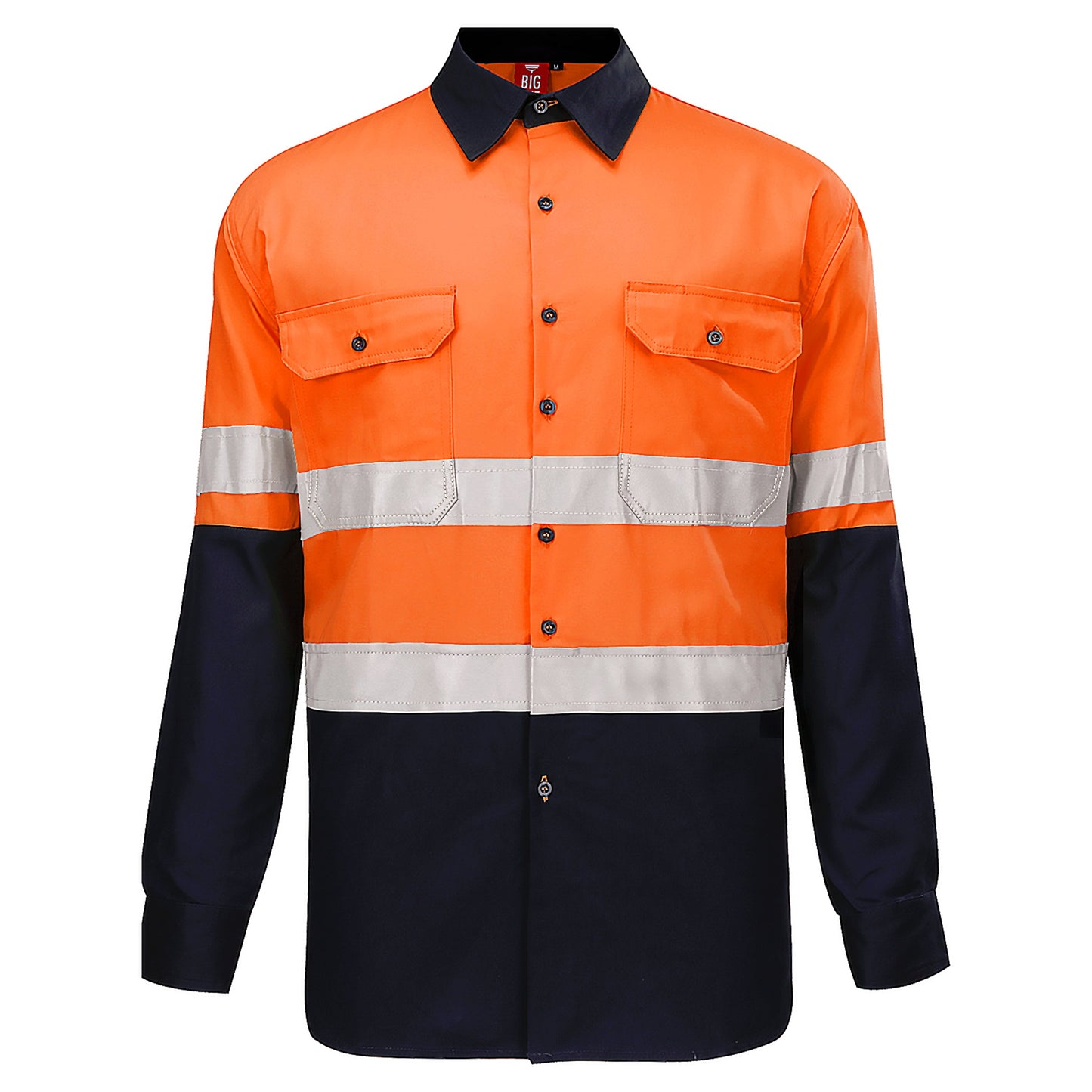"Custom Hi Vis Day/Night Compliant Work Shirt – Add Logo Printing | NS Promo - NS PROMO"