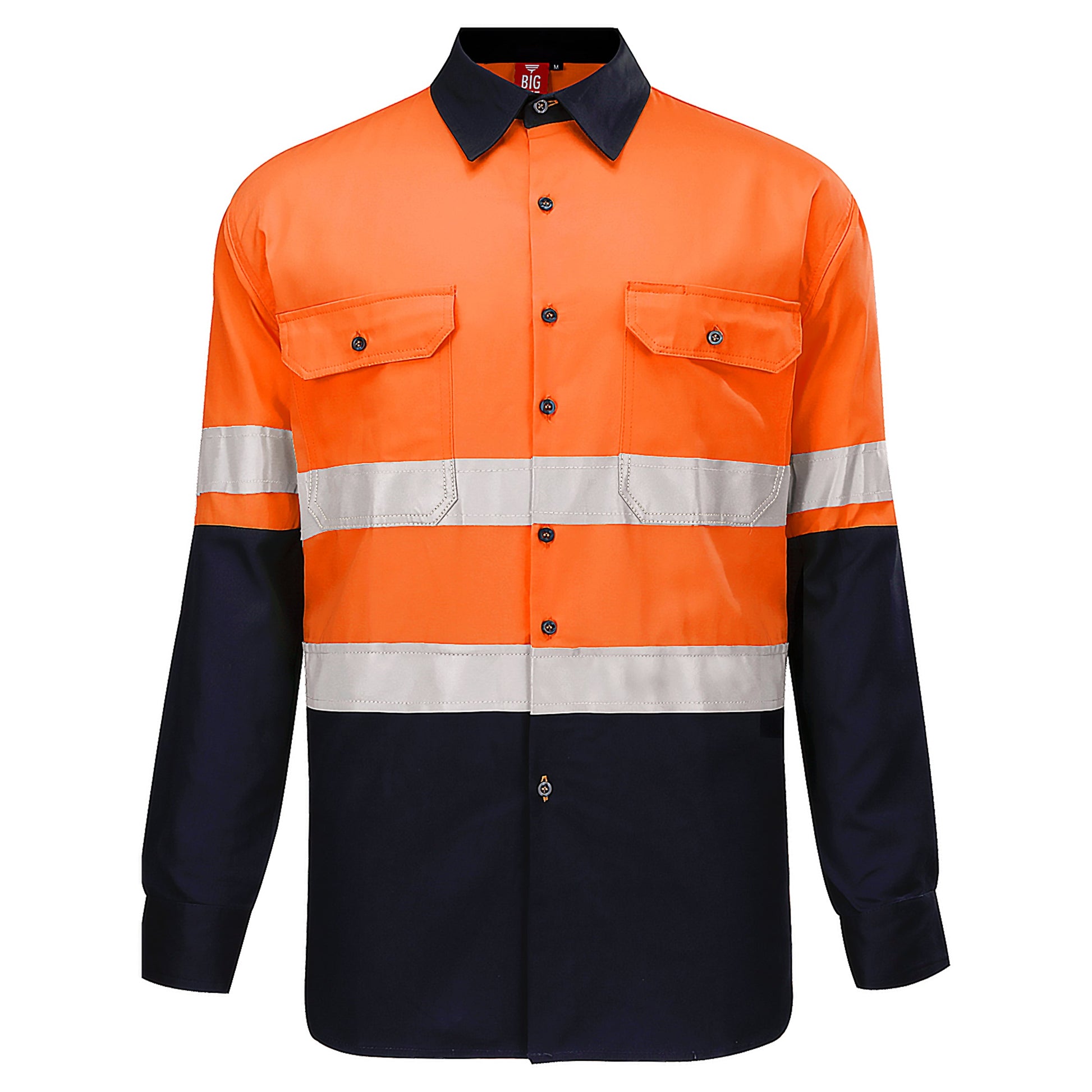 "Custom Hi Vis Day/Night Compliant Work Shirt – Add Logo Printing | NS Promo - NS PROMO"