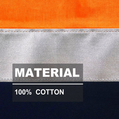 "Custom Hi Vis Day/Night Compliant Work Shirt – Add Logo Printing | NS Promo - NS PROMO"