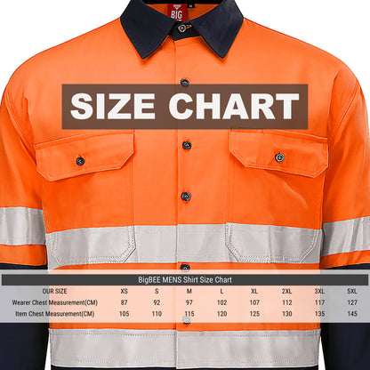 "Custom Hi Vis Day/Night Compliant Work Shirt – Add Logo Printing | NS Promo - NS PROMO"