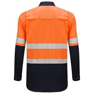 "Custom Hi Vis Day/Night Compliant Work Shirt – Add Logo Printing | NS Promo - NS PROMO"