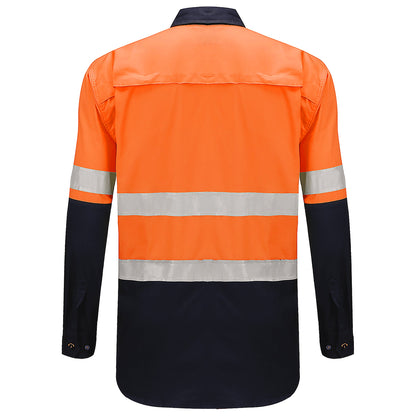 "Custom Hi Vis Day/Night Compliant Work Shirt – Add Logo Printing | NS Promo - NS PROMO"