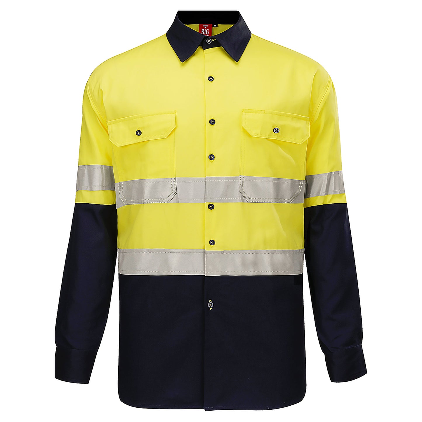 "Custom Hi Vis Day/Night Compliant Work Shirt – Add Logo Printing | NS Promo - NS PROMO"