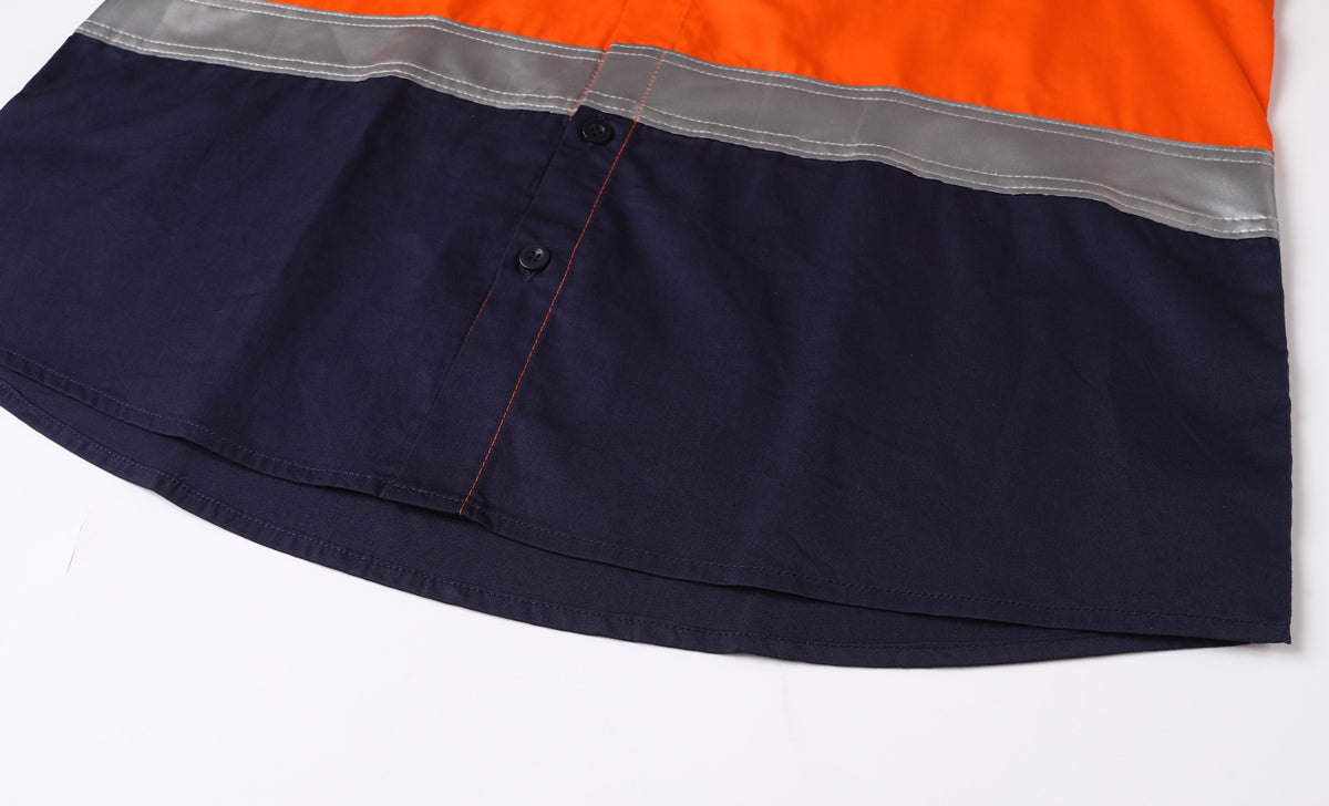 "Custom Hi Vis Day/Night Compliant Work Shirt – Add Logo Printing | NS Promo - NS PROMO"