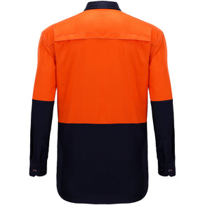"Custom Hi Vis Long Sleeve Safety Shirt – Add Logo Printing & Embroidery | NS Promo - NS PROMO"