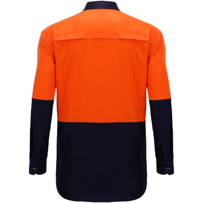 "Custom Hi Vis Long Sleeve Safety Shirt – Add Logo Printing & Embroidery | NS Promo - NS PROMO"