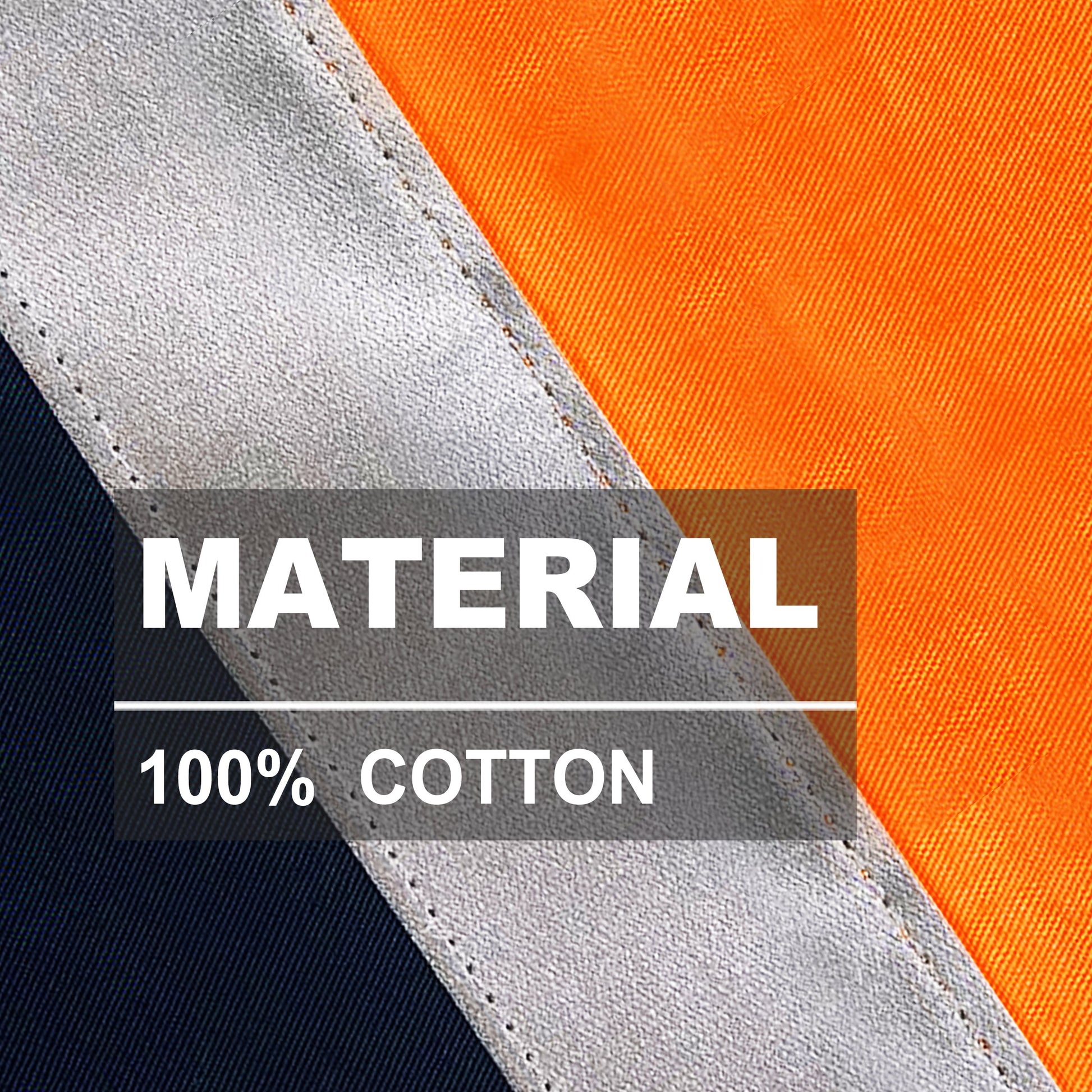 "Custom Hi Vis Work Shirt – Long Sleeve with Reflective Tape, Add Your Logo | NS Promo - NS PROMO"