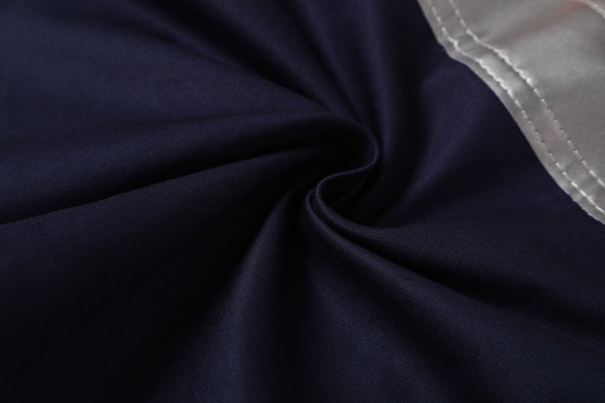 "Custom Hi Vis Work Shirt – Long Sleeve with Reflective Tape, Add Your Logo | NS Promo - NS PROMO"