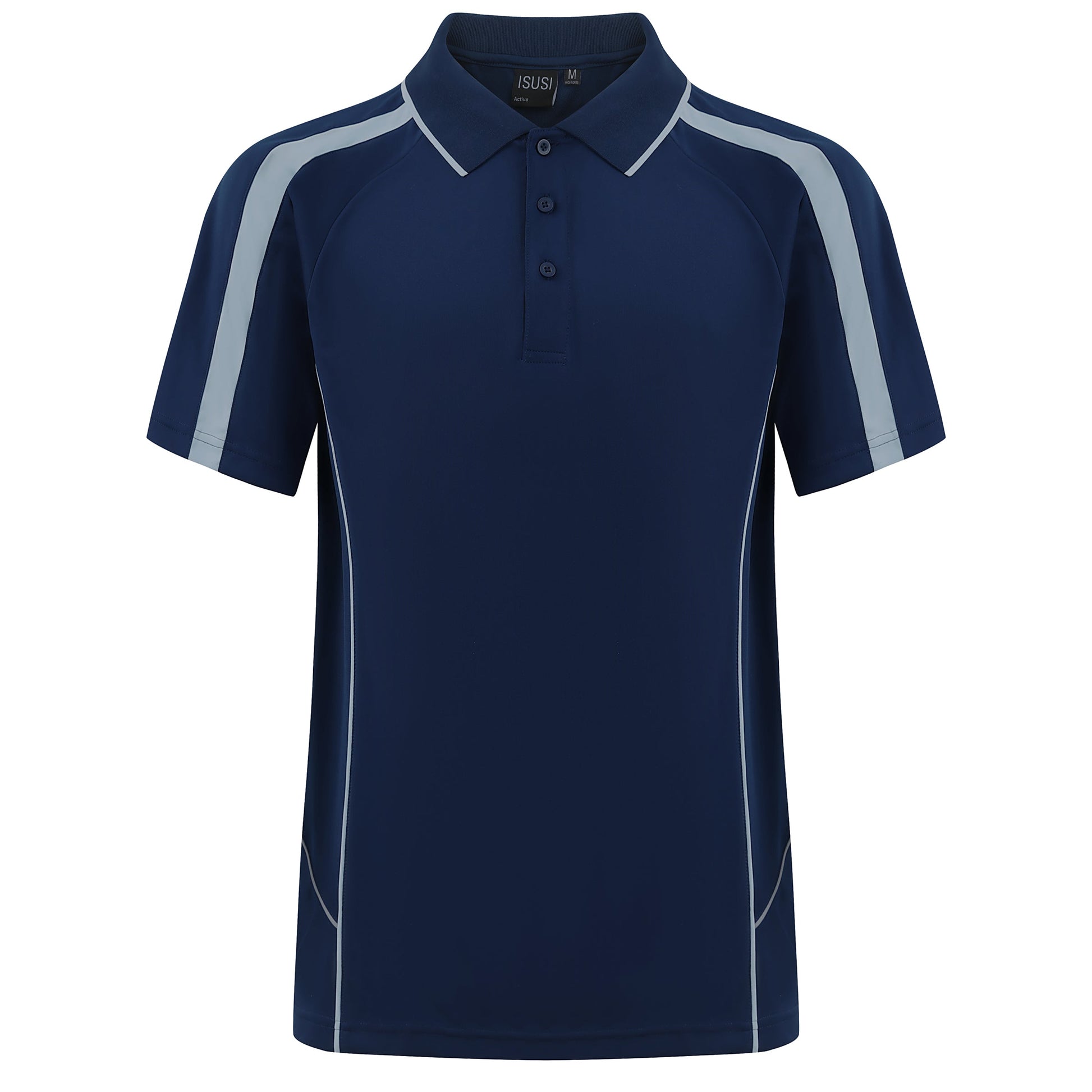 "Custom ISUSI Flow Mens Polo – Short Sleeve Logo Printing & Embroidery | NS Promo - NS PROMO"