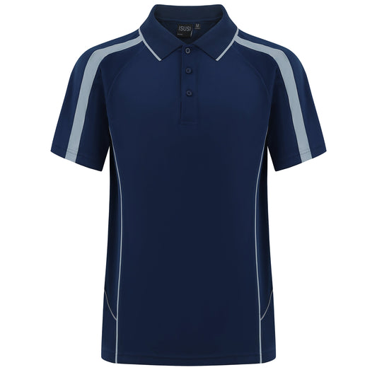 "Custom ISUSI Flow Mens Polo – Short Sleeve Logo Printing & Embroidery | NS Promo - NS PROMO"
