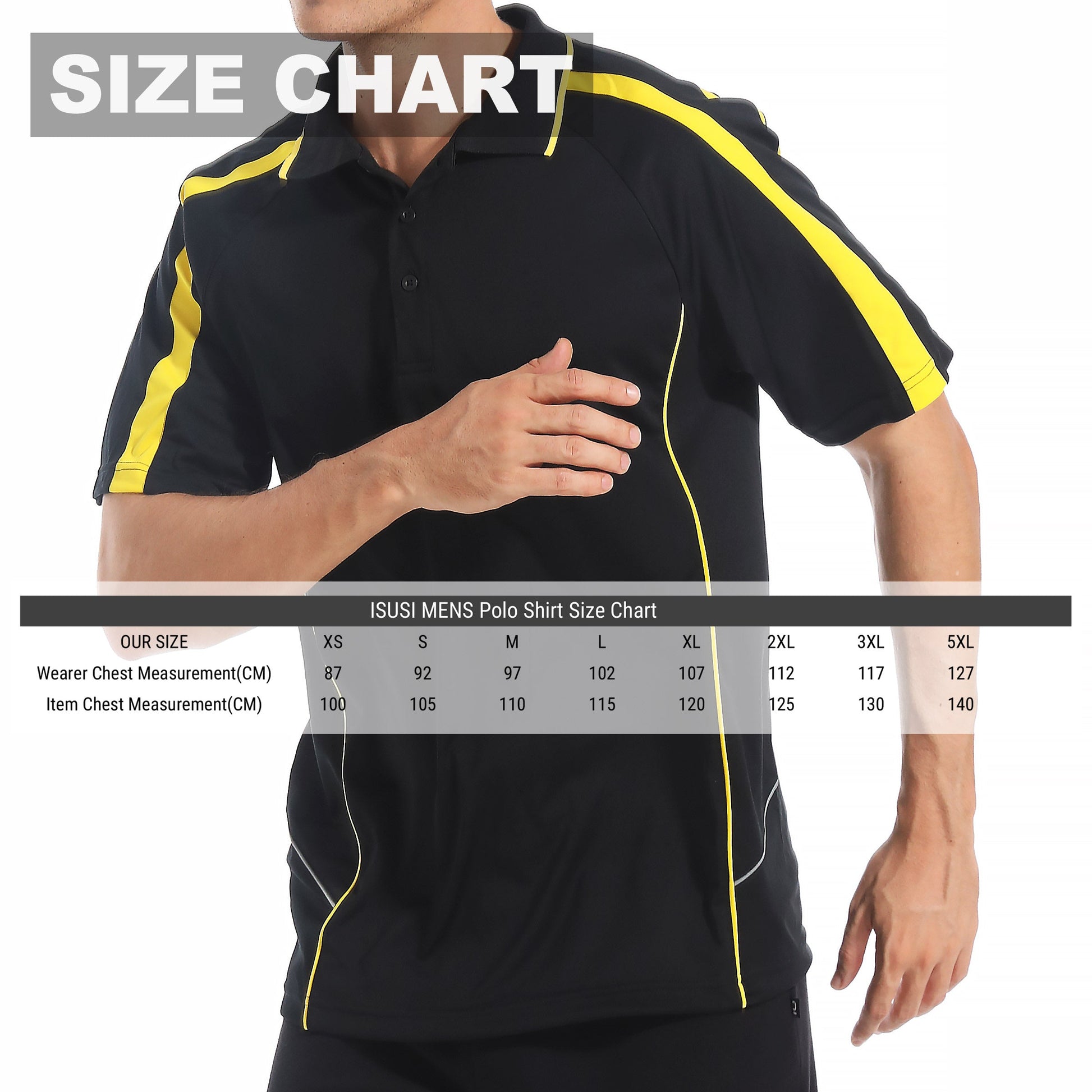 "Custom ISUSI Flow Mens Polo – Short Sleeve Logo Printing & Embroidery | NS Promo - NS PROMO"