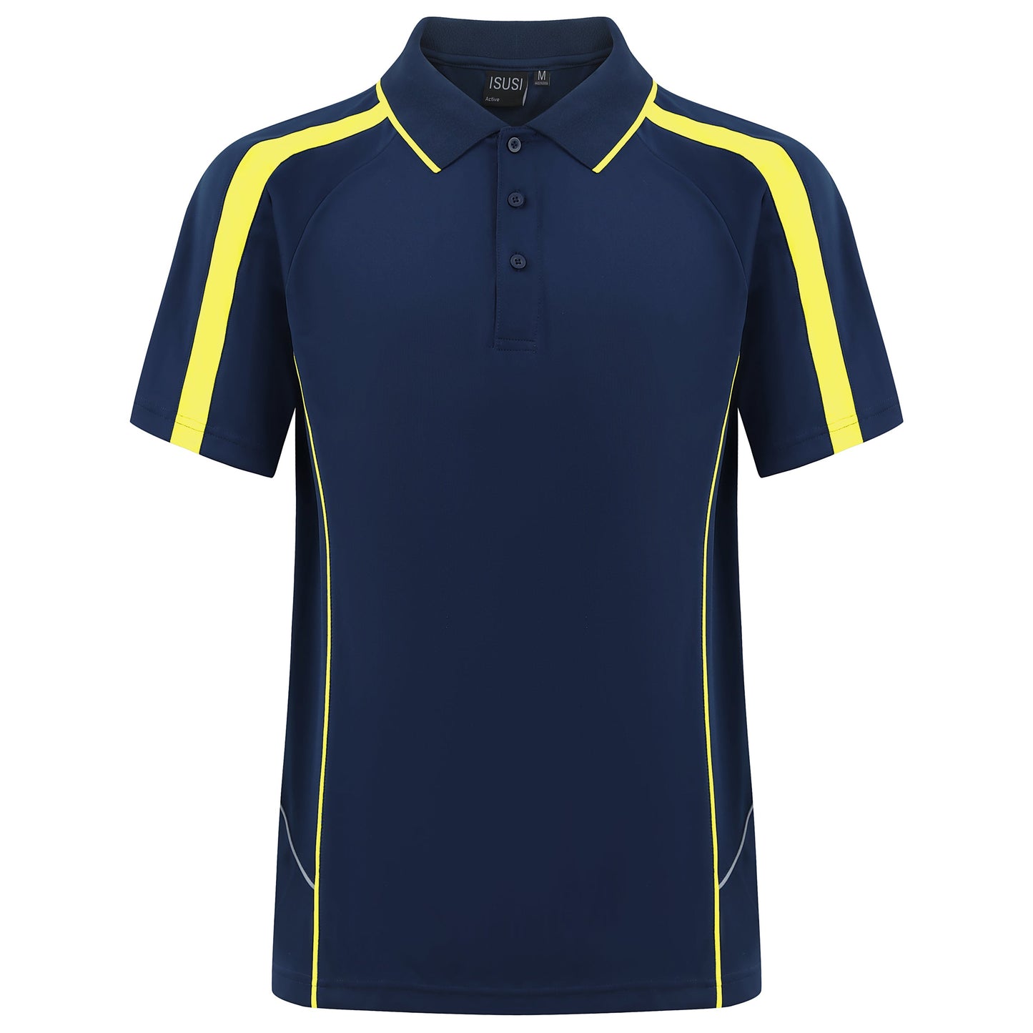 "Custom ISUSI Flow Mens Polo – Short Sleeve Logo Printing & Embroidery | NS Promo - NS PROMO"