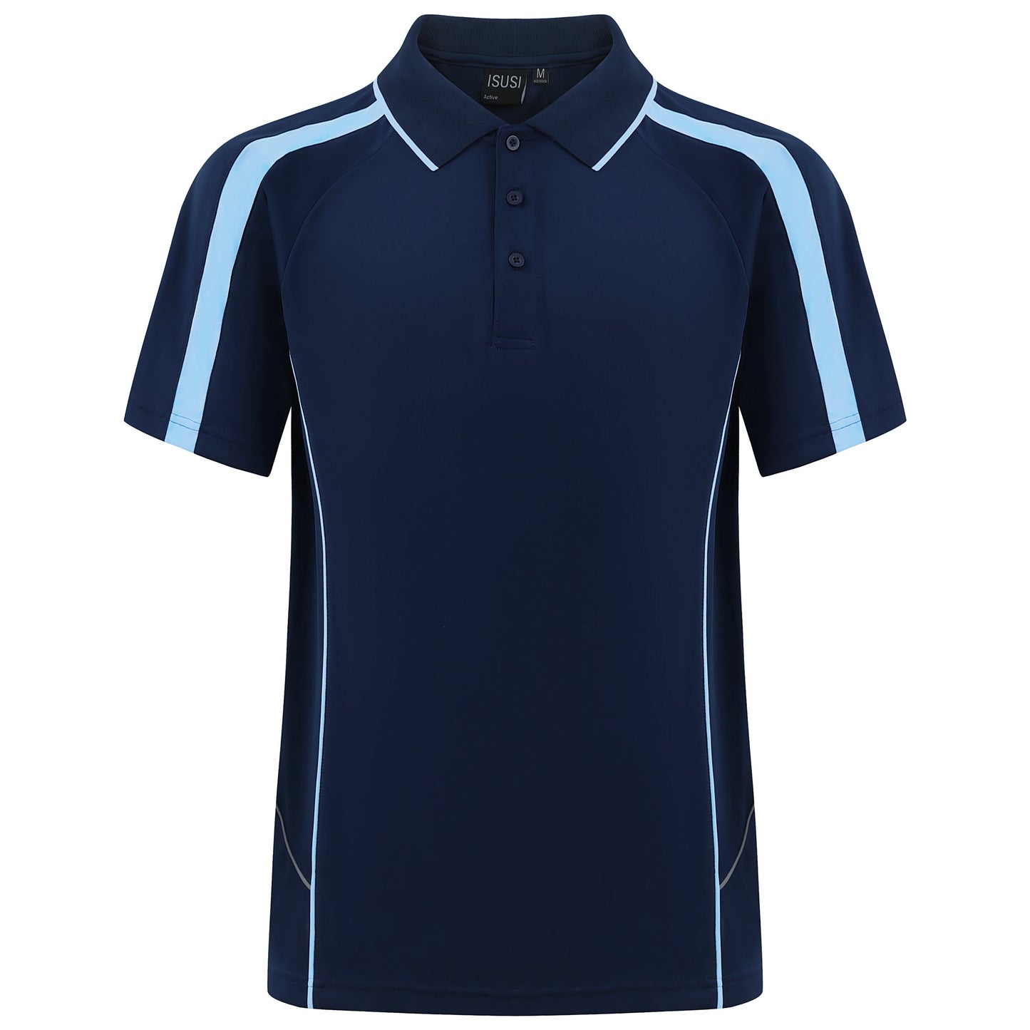 "Custom ISUSI Flow Mens Polo – Short Sleeve Logo Printing & Embroidery | NS Promo - NS PROMO"