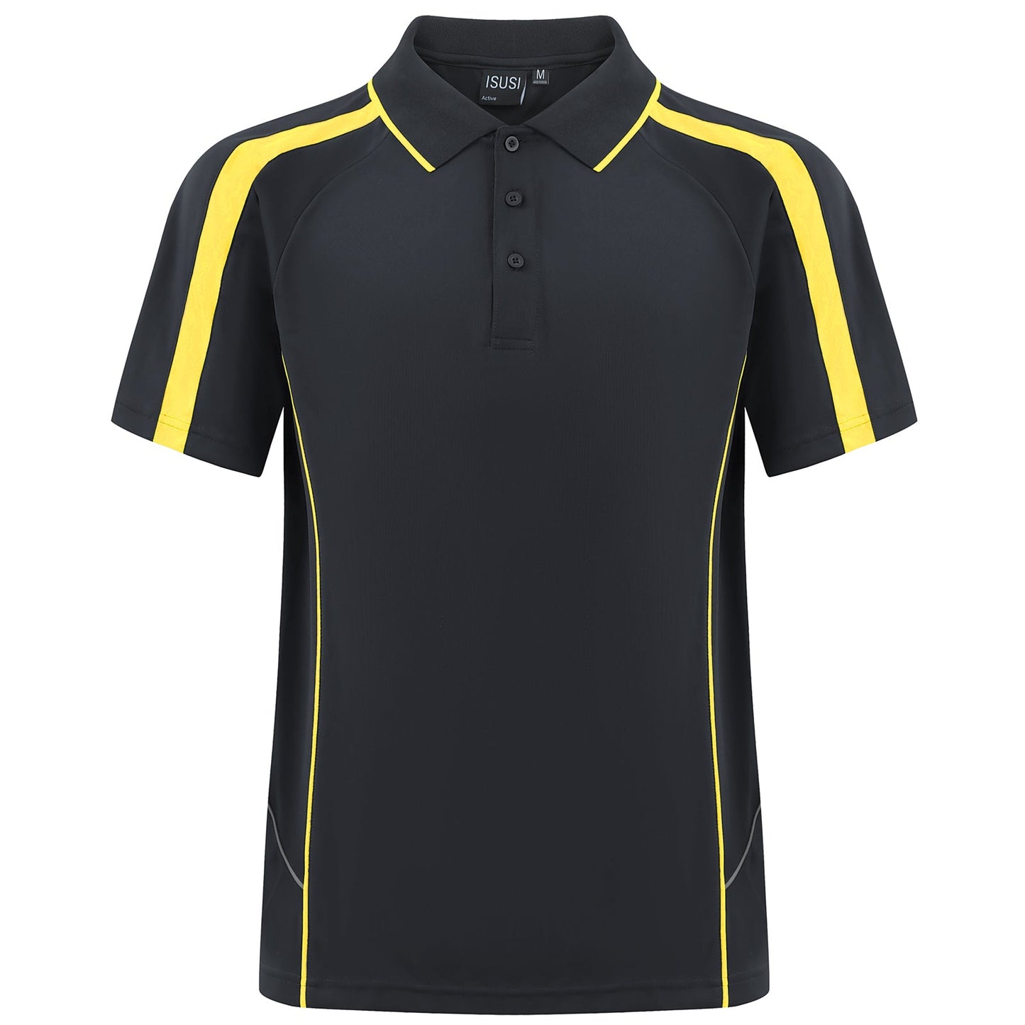 "Custom ISUSI Flow Mens Polo – Short Sleeve Logo Printing & Embroidery | NS Promo - NS PROMO"