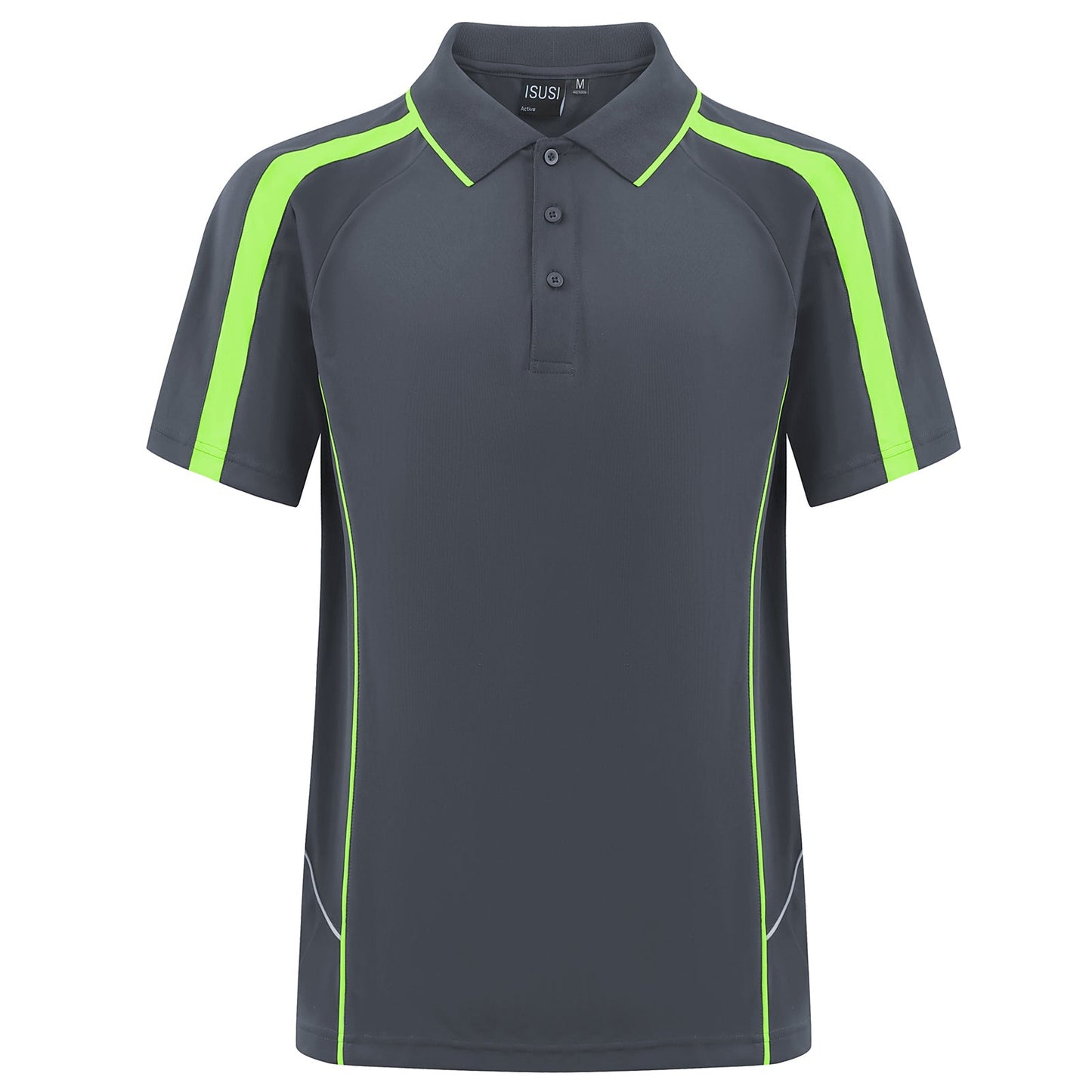 "Custom ISUSI Flow Mens Polo – Short Sleeve Logo Printing & Embroidery | NS Promo - NS PROMO"