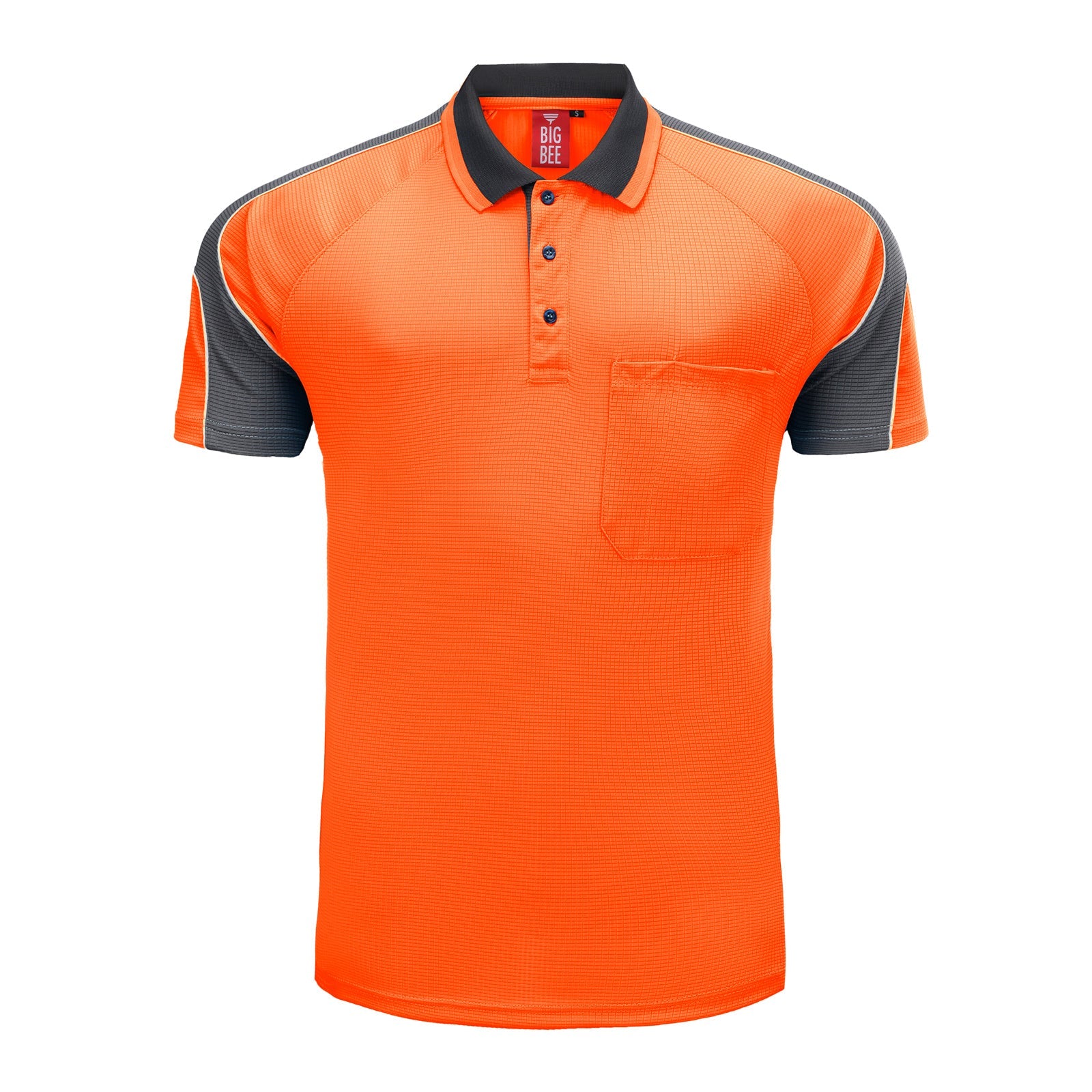 "Custom Hi Vis Short Sleeve Polo – Add Your Logo Printing | NS Promo - NS PROMO"