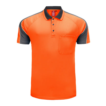 "Custom Hi Vis Short Sleeve Polo – Add Your Logo Printing | NS Promo - NS PROMO"