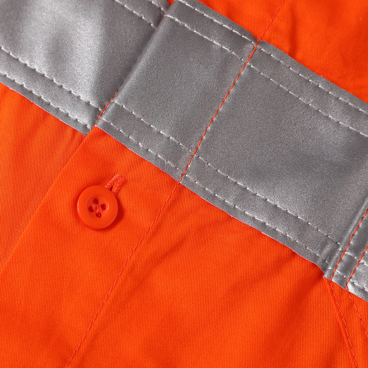 "Custom Mens VIC Rail Hi Vis Work Shirt – H Pattern Reflective | NS Promo - NS PROMO"