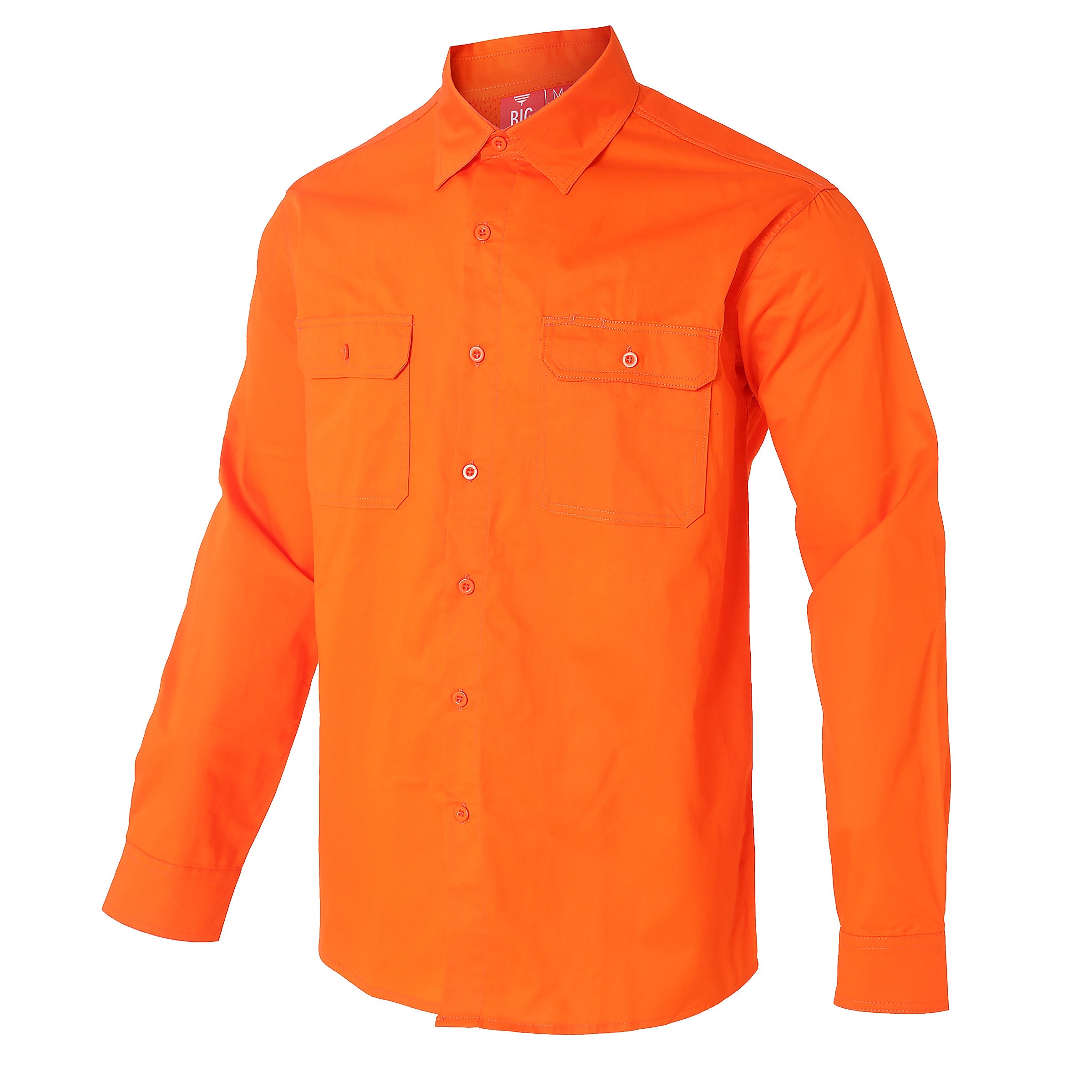 "Custom Mens Hi Vis Lightweight Work Shirt – Logo Printing & Embroidery | NS Promo - NS PROMO"