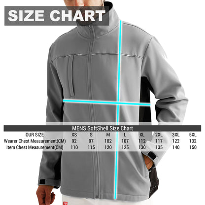 "Custom Softshell Jacket Add Your Logo – Big Bee Panel Design - NS PROMO"