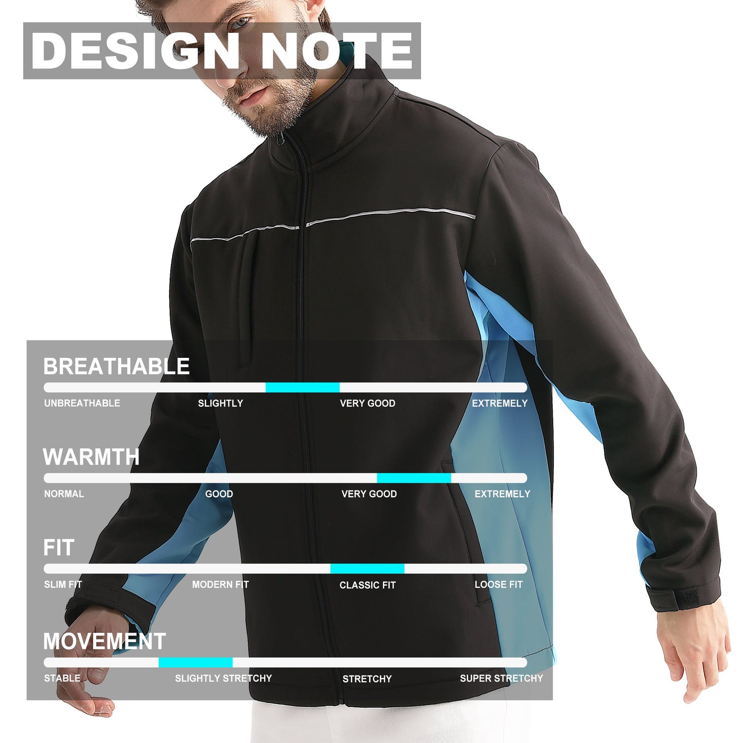 "Custom Softshell Jacket Add Your Logo – Big Bee Panel Design - NS PROMO"